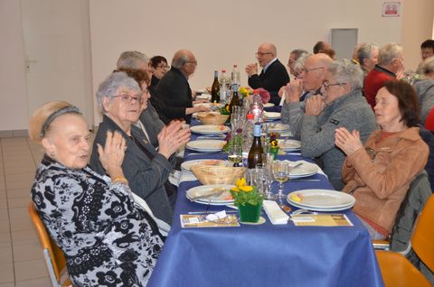 Repas des anciens 2020 table