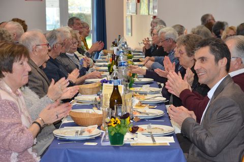 Repas des anciens 2020 table Walter