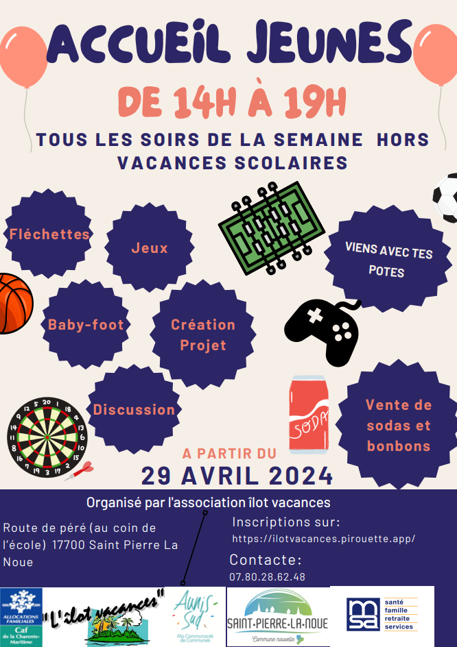 2024 04 29 Accueil jeunes Affiche