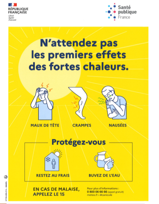 2021 05 25 Prévention fortes chaleurs Affiche