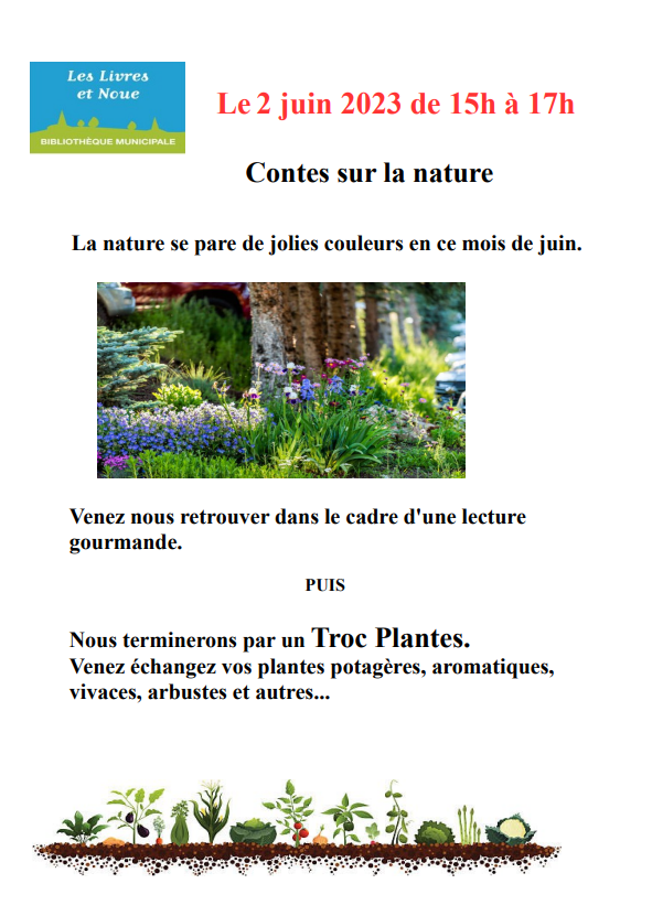 2023 06 02 Troc de plantes affiche