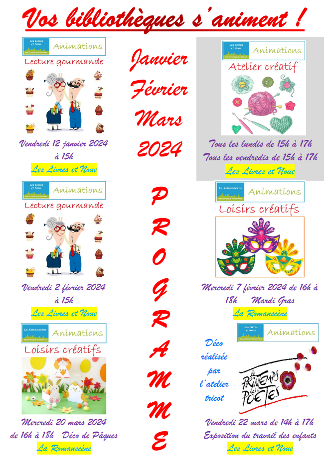 2024 01 Programme annimations bibliothèques 1