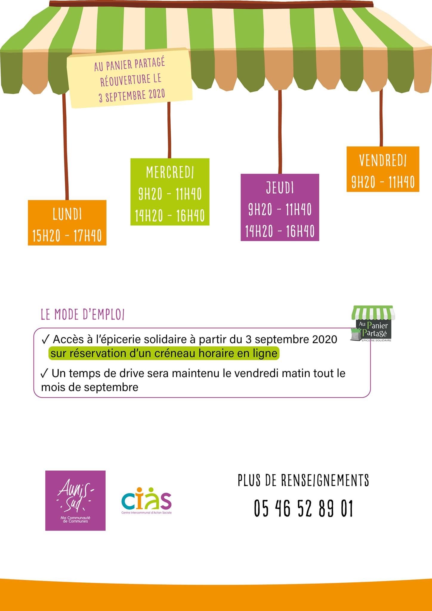 CIAS reprise des activités le 3 09 20