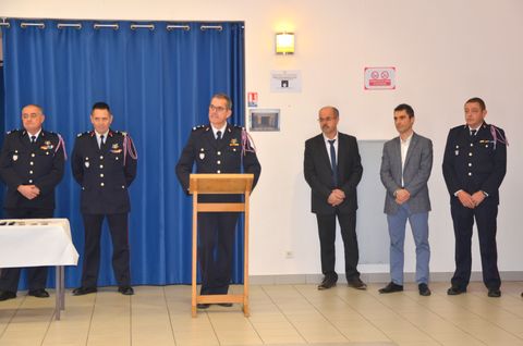 Pompiers voeux 2020 Personnalités