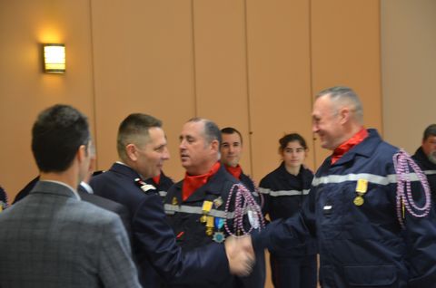 Pompiers voeux 2020 départ