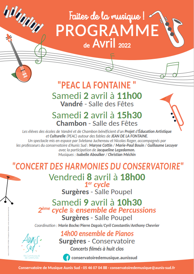 2022 04 Conservatoire programme mensuel Affiche