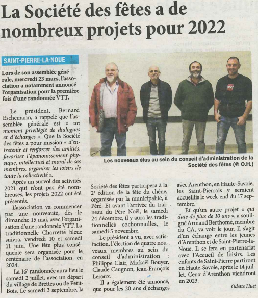 2022 03 31 AG Société des Fêtes