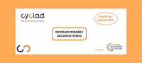 Cyclad : nouveaux horaires des déchetteries à partir de janvier 2023