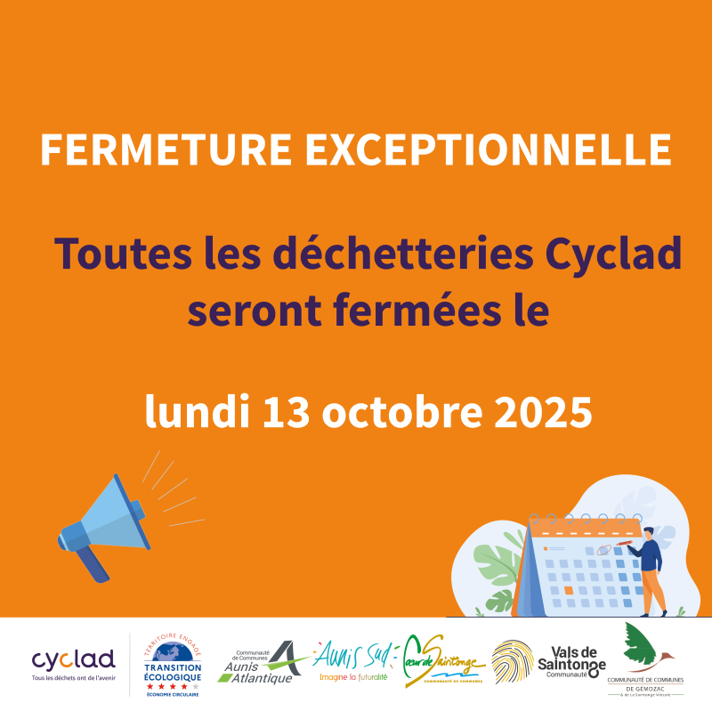 Fermeture déchetteries