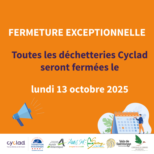 Fermeture déchetteries