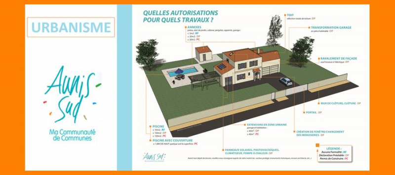 Une aide imagée pour vos démarches d&#039;urbanisme