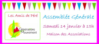 Le club Les AMIS DE PÉRÉ vous invite à son Assemblée Générale