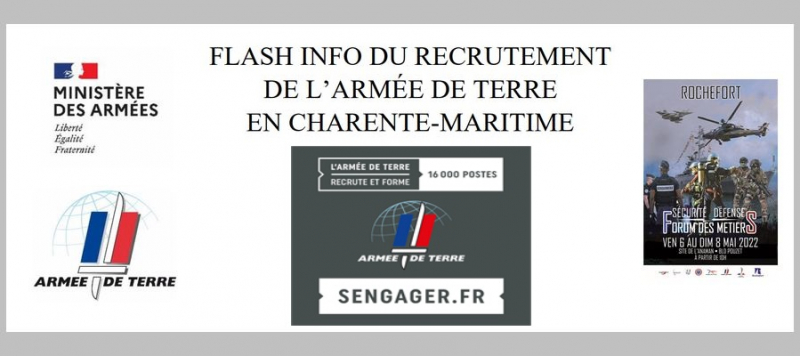 L&#039;Armée de Terre recrute