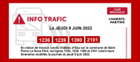 Transports Nouvelle Aquitaine : Modifications le 9 juin 2022