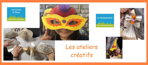 Les ateliers des bibliothèques : l'esprit créatif pour tous !