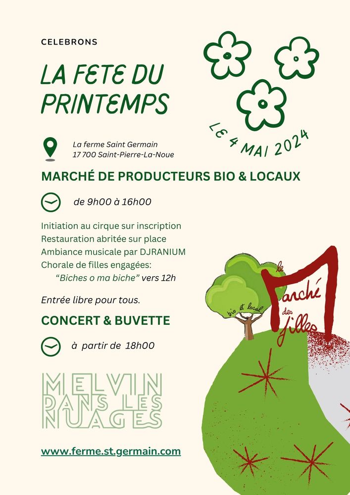 2024 05 04 Marché des filles Printemps Affiche 1 Redim