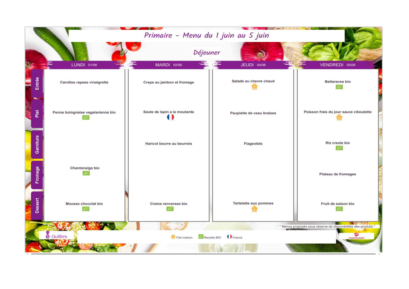 Menus mai