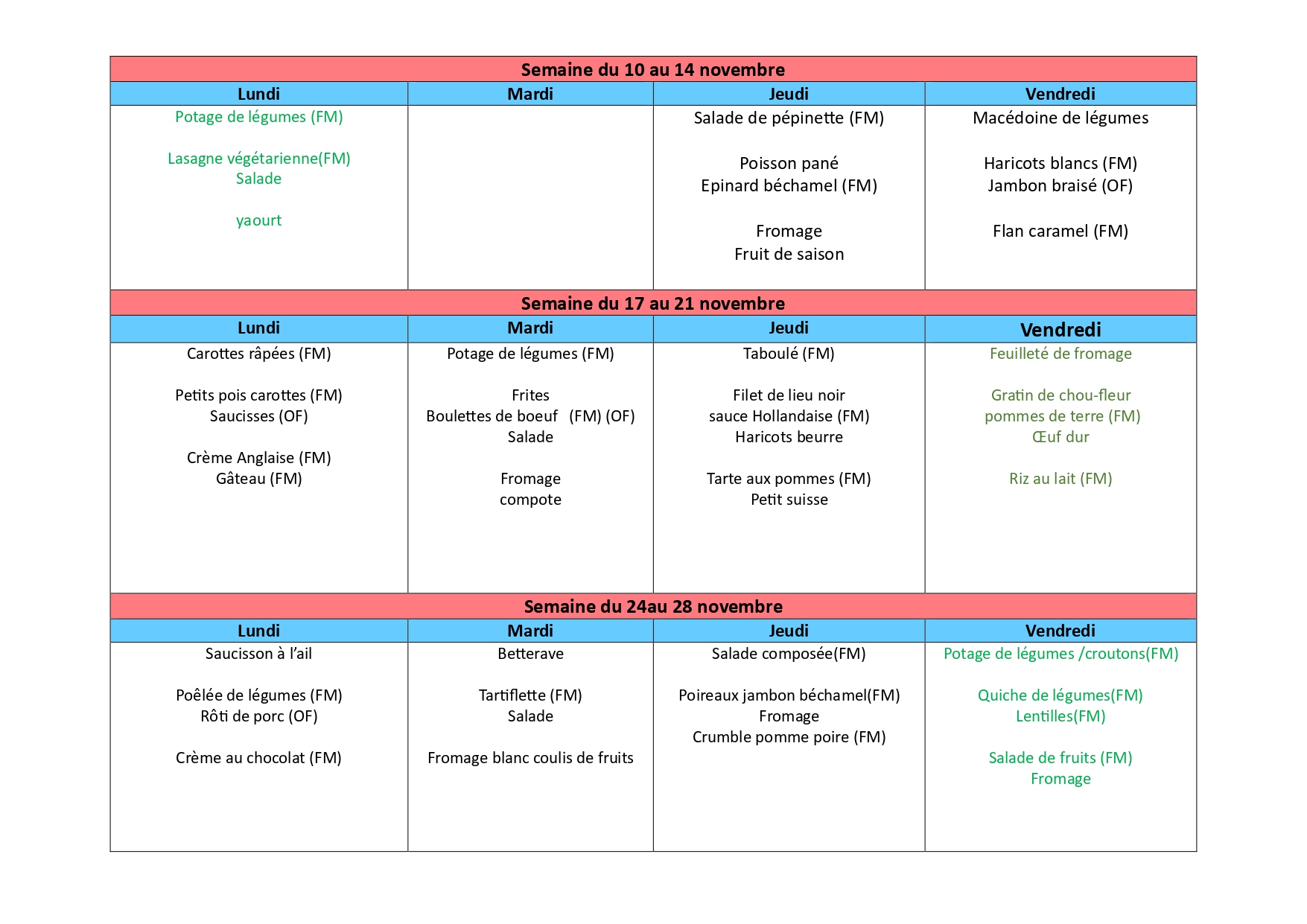 MENUS NADINE JUIN page 0001