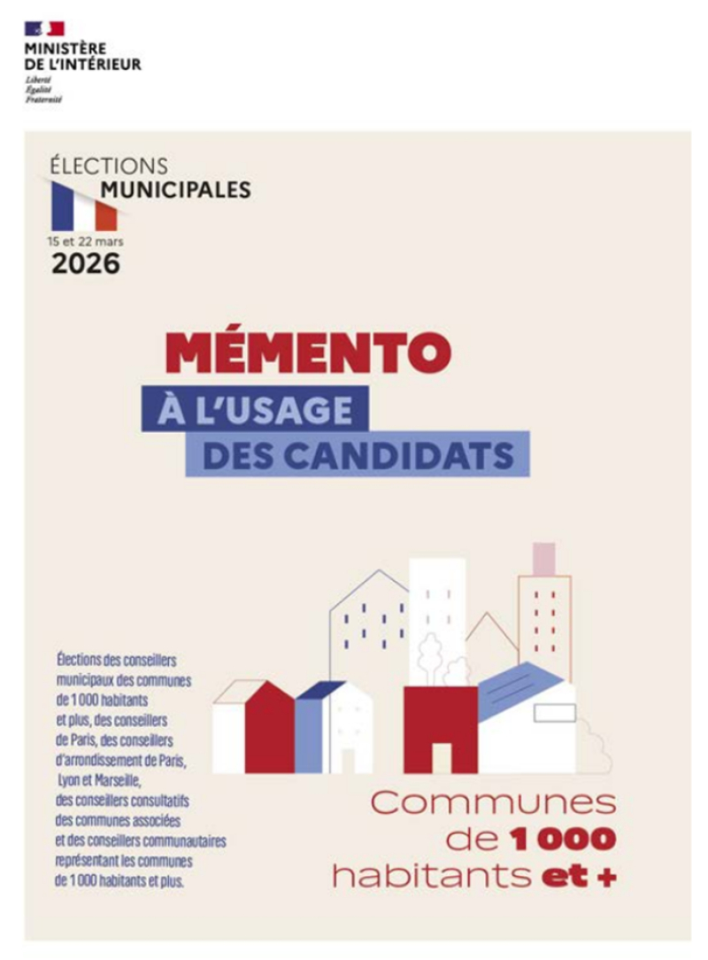 Avis aux futurs candidats pour les &eacute;lections municipales