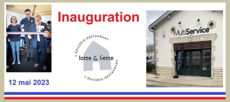 Inauguration de l&#039;Épicerie Restaurant Lotte &amp; Liette