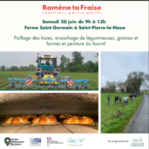 Ram&egrave;ne ta fraise : chantier participatif