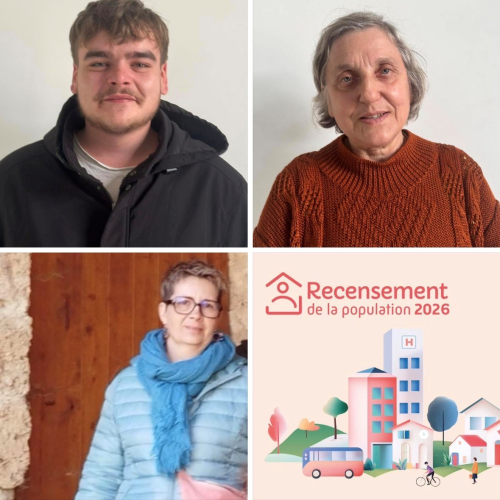 Recensement de la population : agents recenseurs