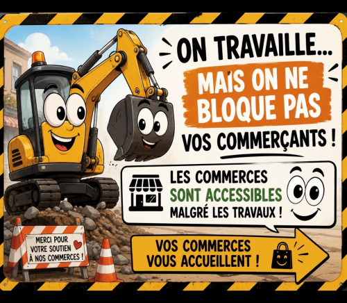 Accessibilit&eacute; coiffeuse et camion pizza