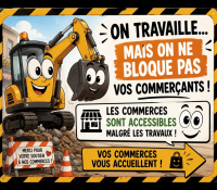 Accessibilit&eacute; coiffeuse et camion pizza