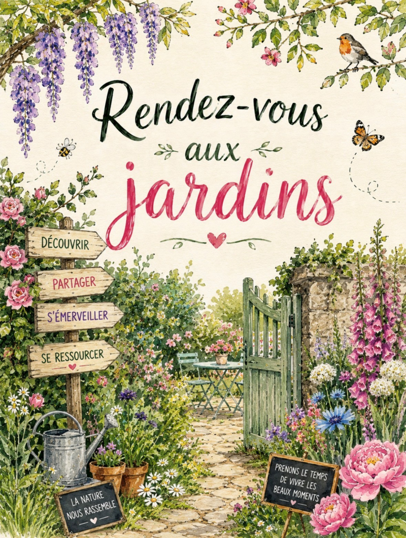 Rendez-vous aux jardins 2026